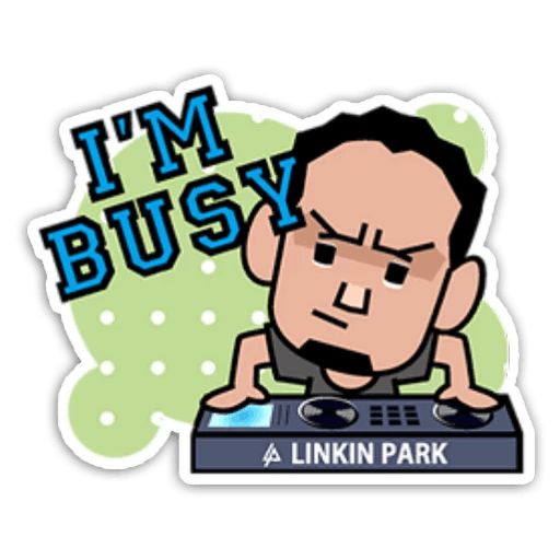 Sticker «Linkin Park-7»