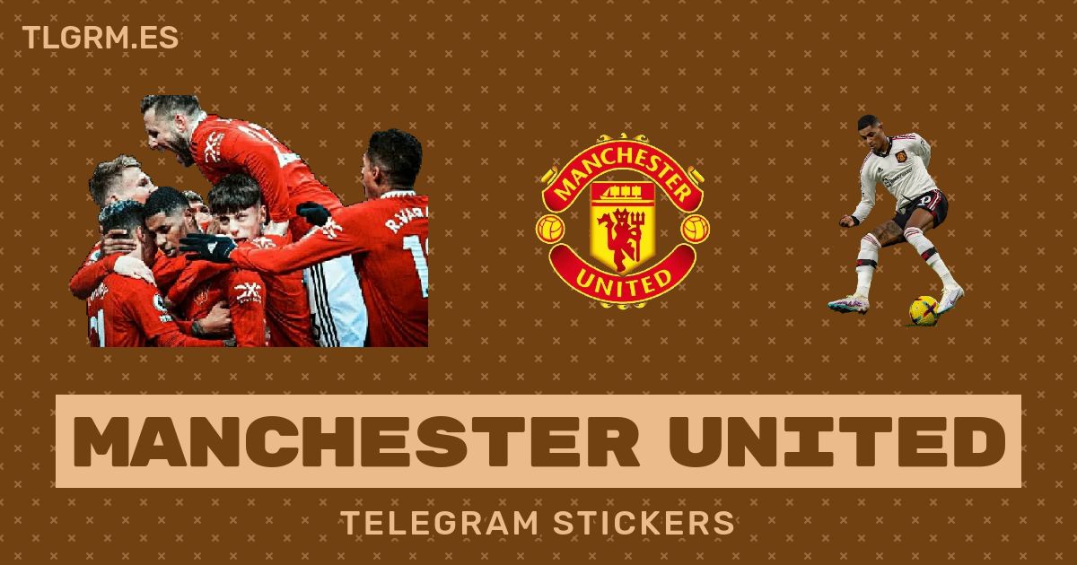 Pack De Stickers Para Telegram Manchester United 4547