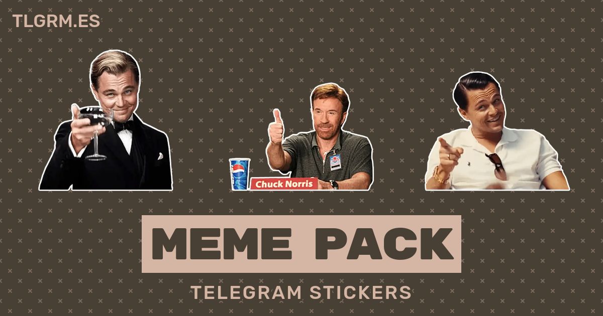 Pack de stickers para Telegram «Meme Pack»