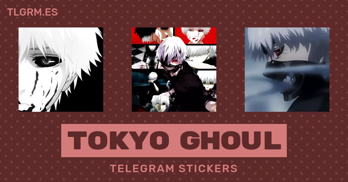 Pack De Stickers Animados Para Telegram Tokyo Ghoul